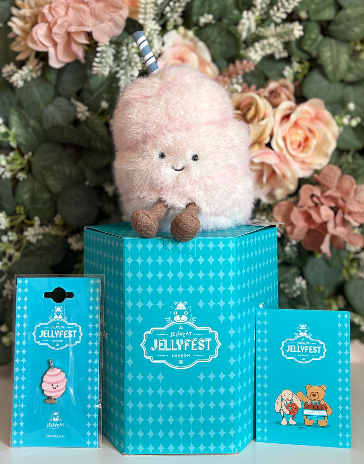 Jellycat Amuseables Kathrin Candy Floss | Berlin Experience Set