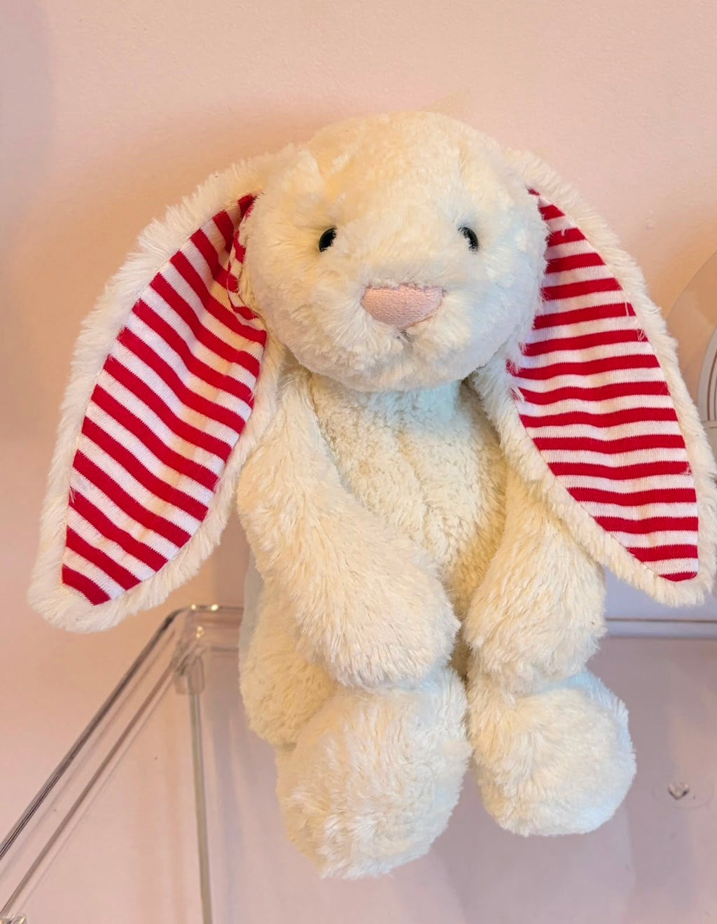 Jellycat Candy Stripe Medium Bunny
