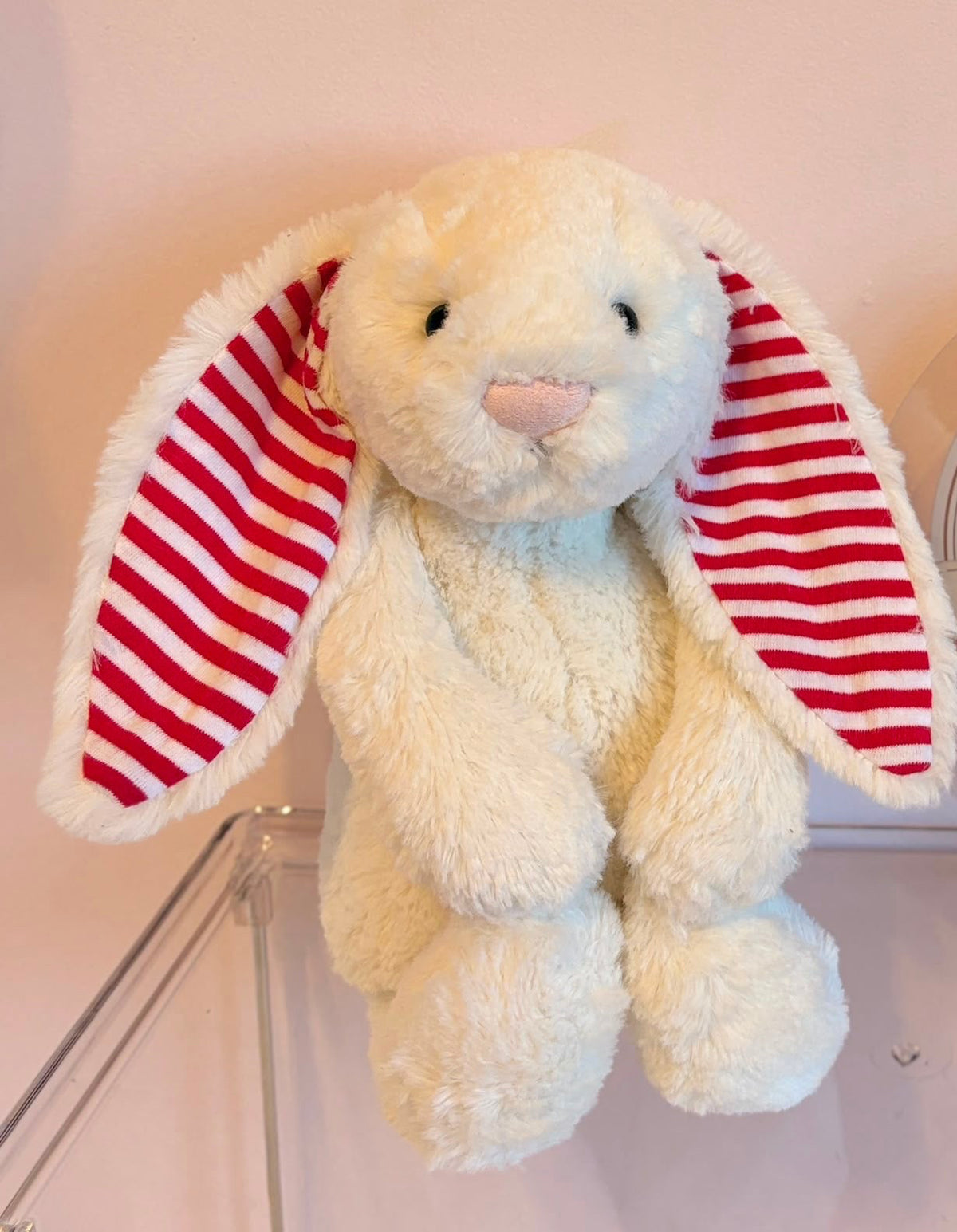 Jellycat Candy Stripe Medium Bunny