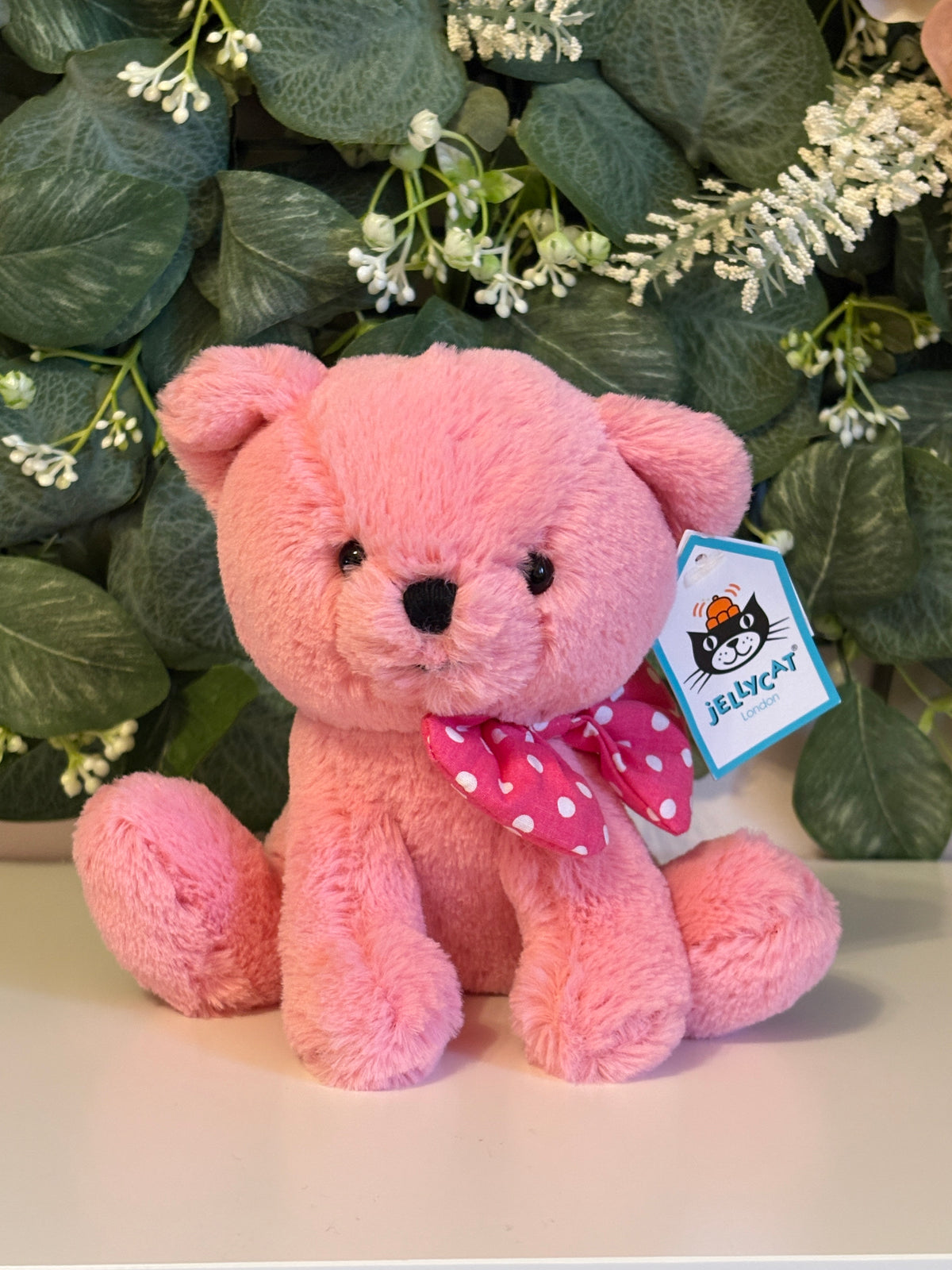 Jellycat Big Bow Pink Kitten | Vintage | Rare Find