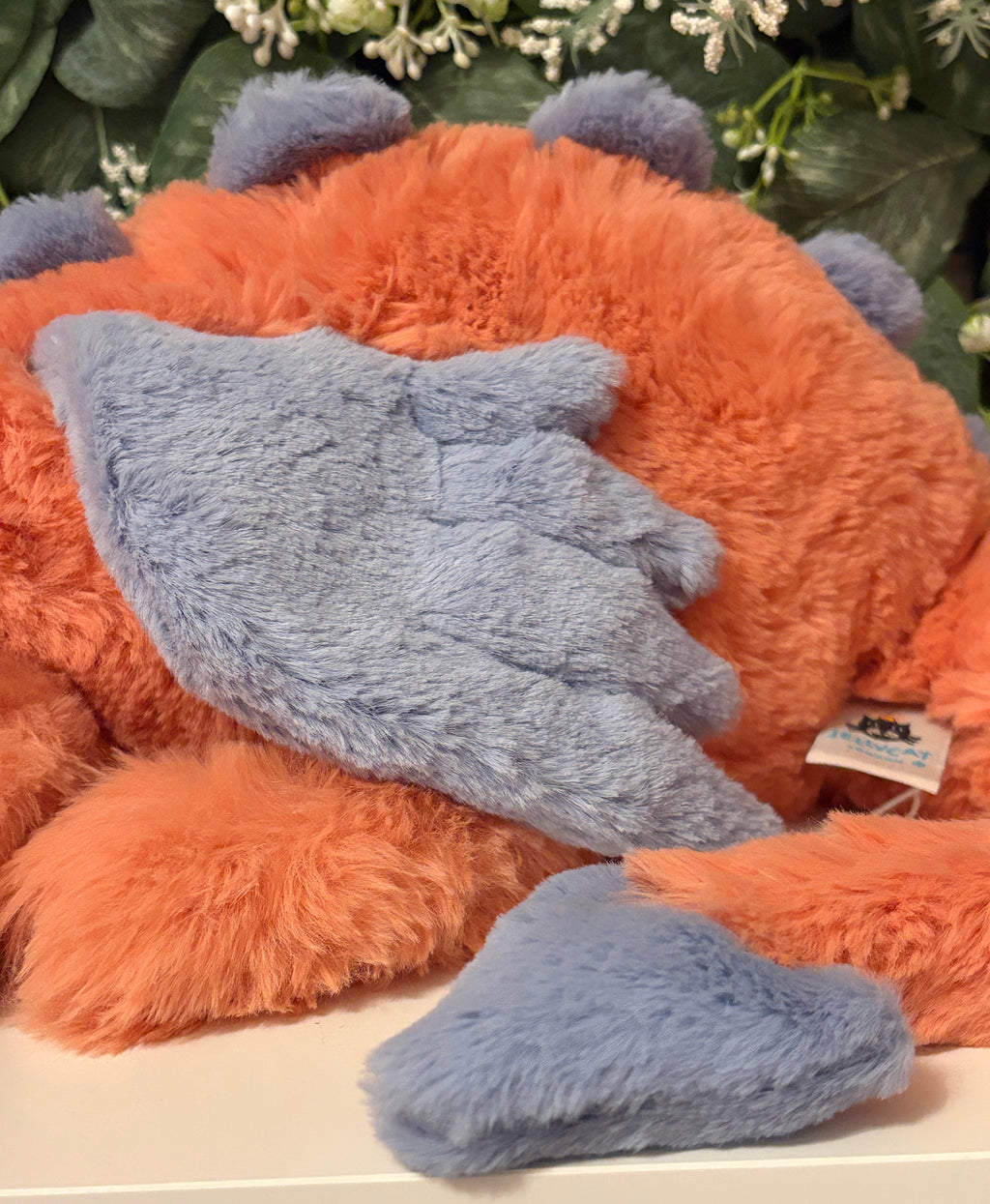 Jellycat Persimmon Dragon | Large