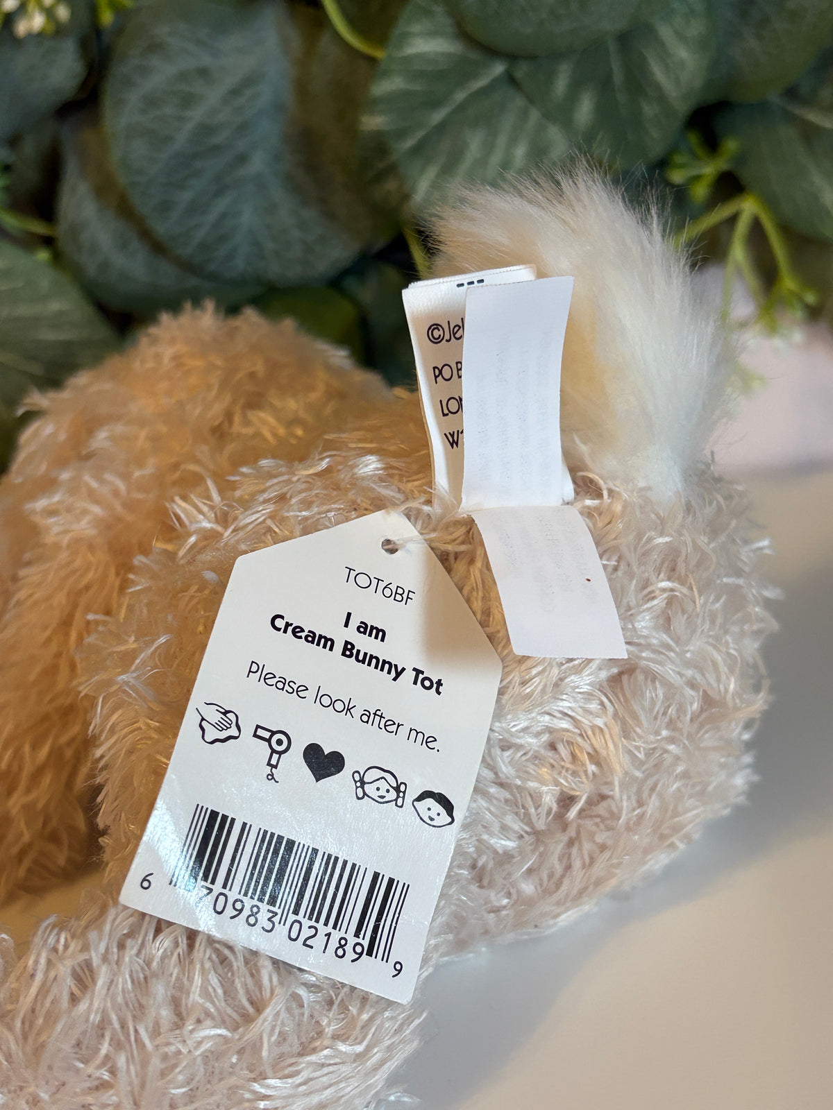 Jellycat Cream Bunglie Tot