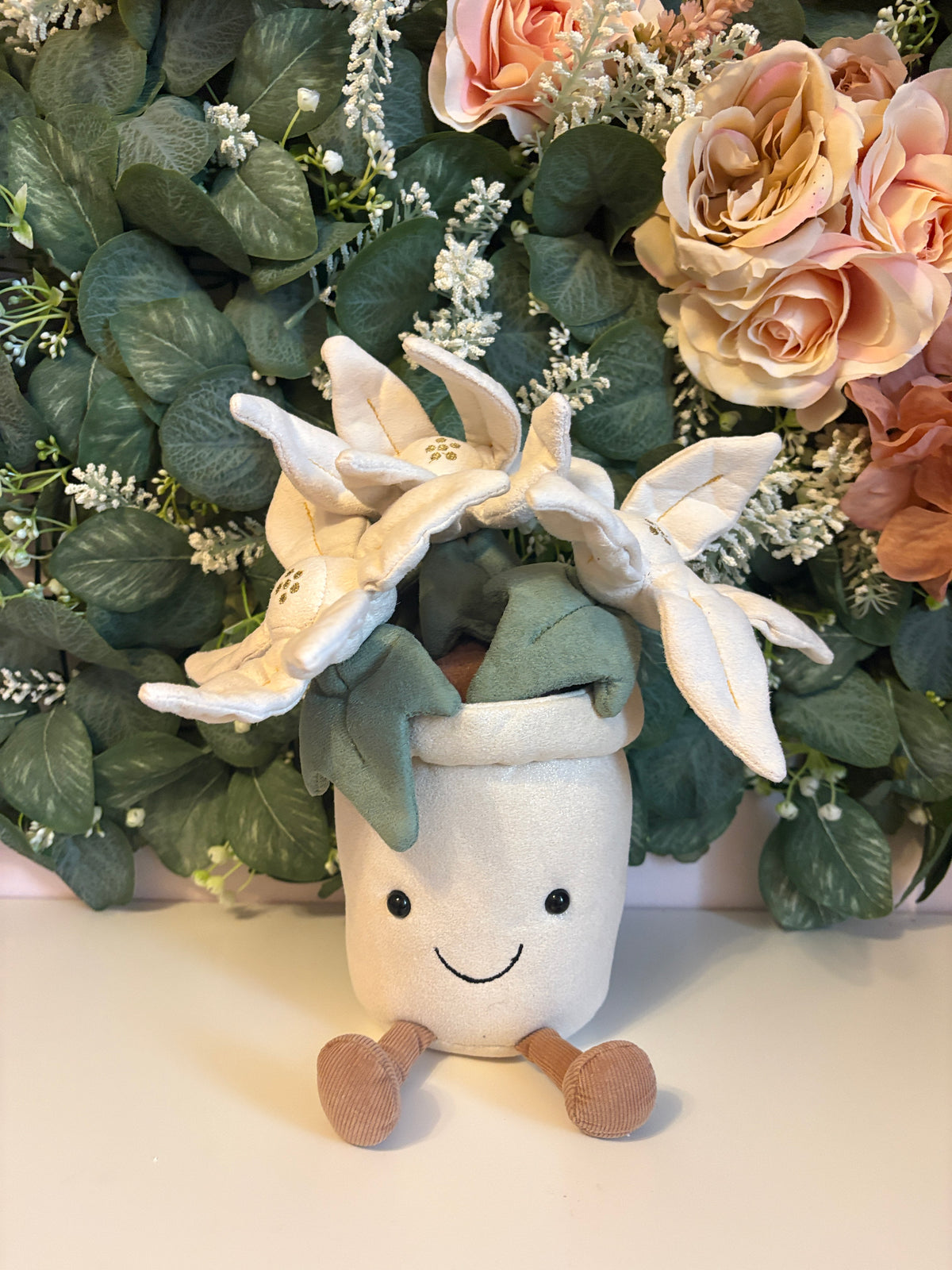 Jellycat Amuseables Gold Poinsettia