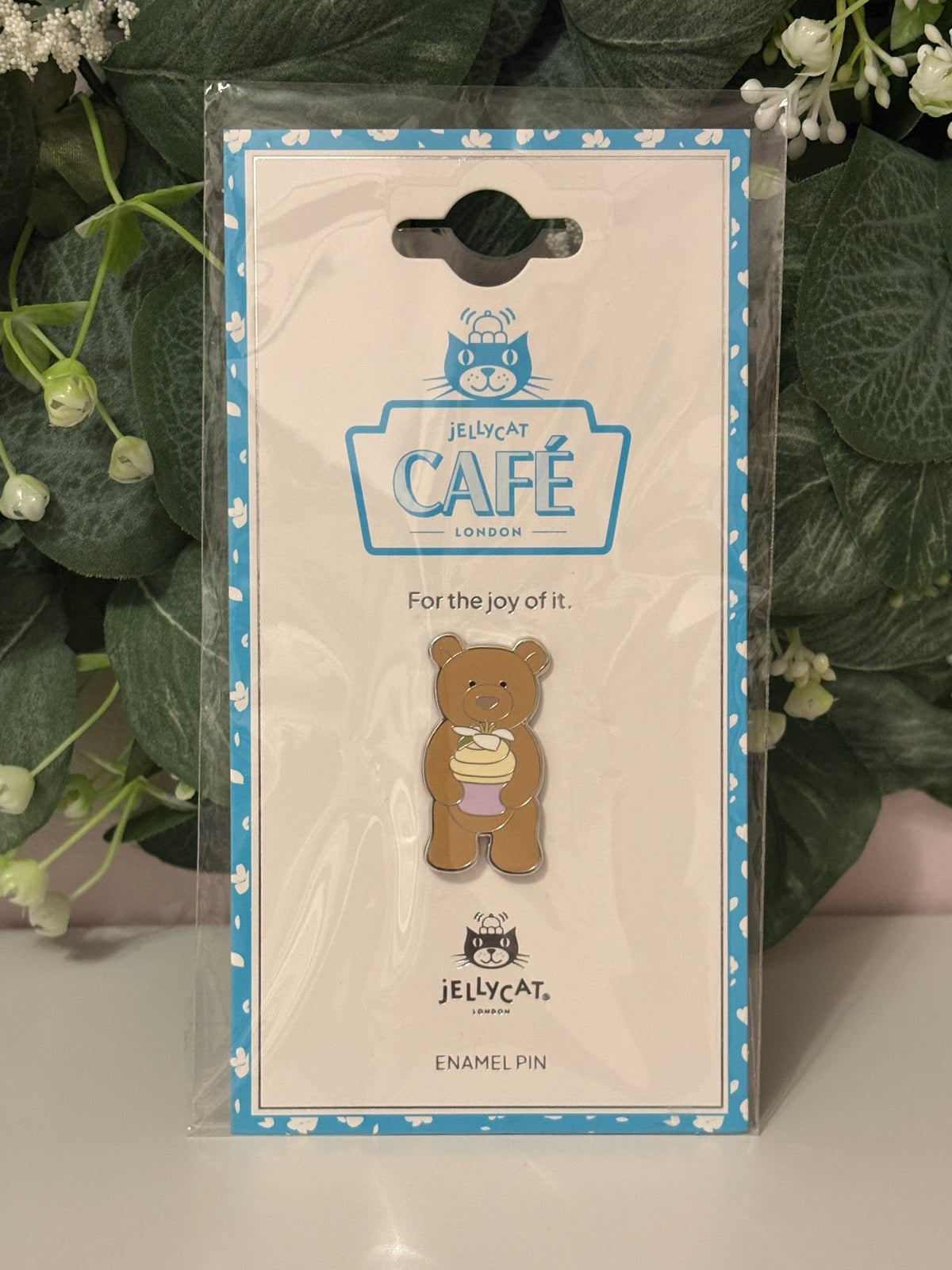 Jellycat Bartholomew Bear Cupcake | Shanghai Exclusive Pin