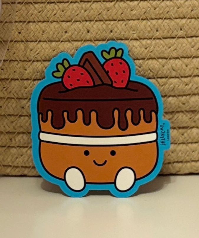 Jellycat Glacy Cake Sticker UK Exclusive
