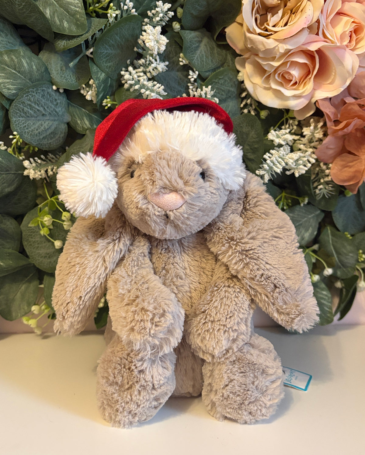 Jellycat Bashful Christmas Bunny