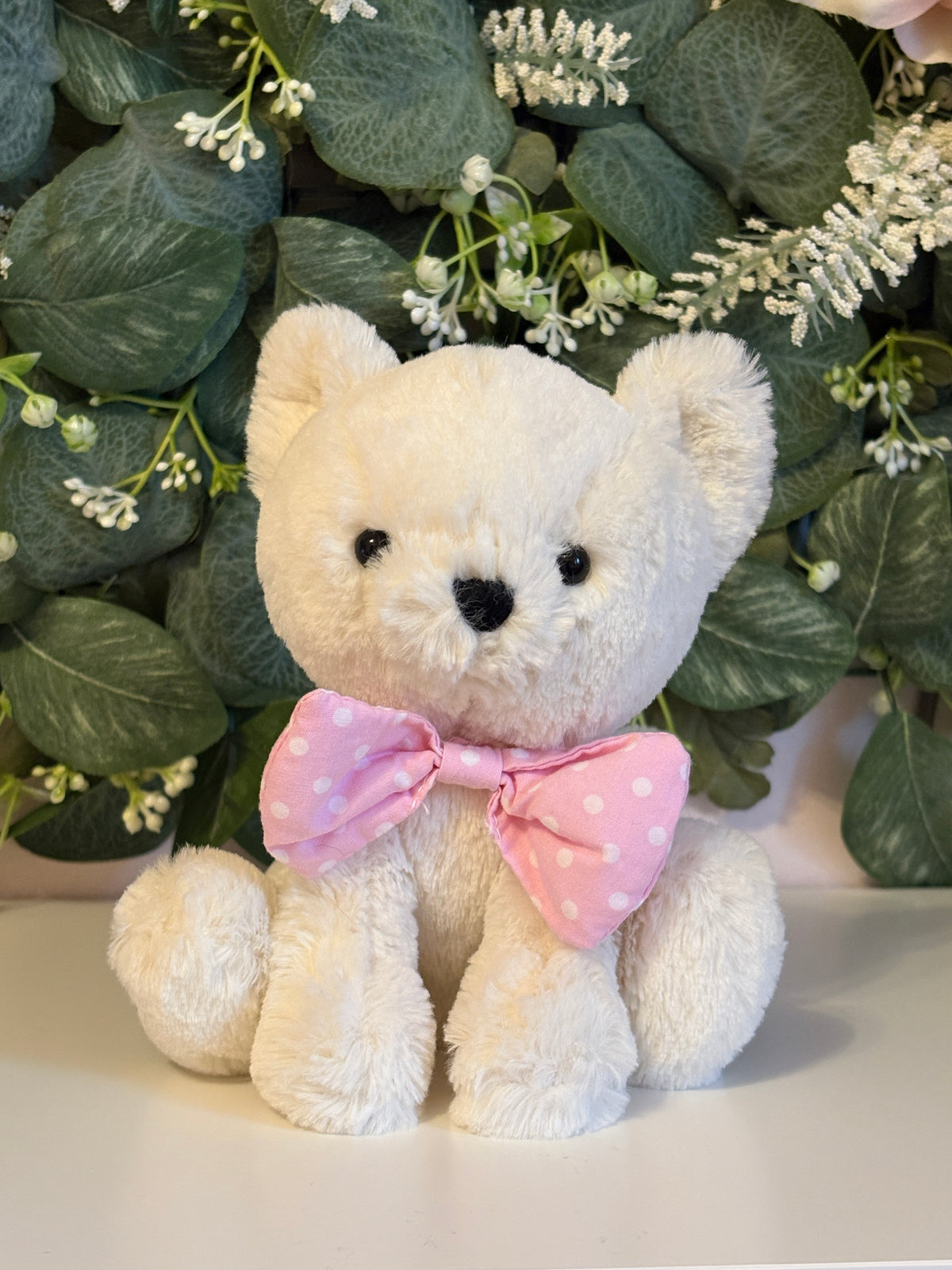 Jellycat Big Bow Cream Kitten | Vintage | Rare