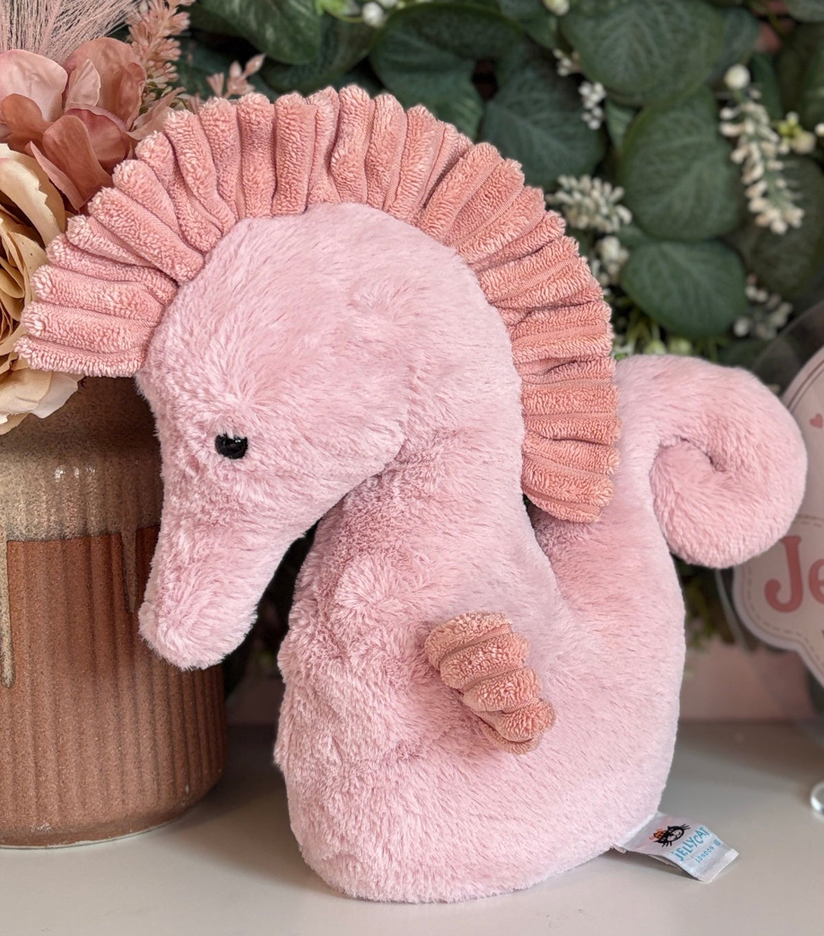 Jellycat Sienna Seahorse Medium