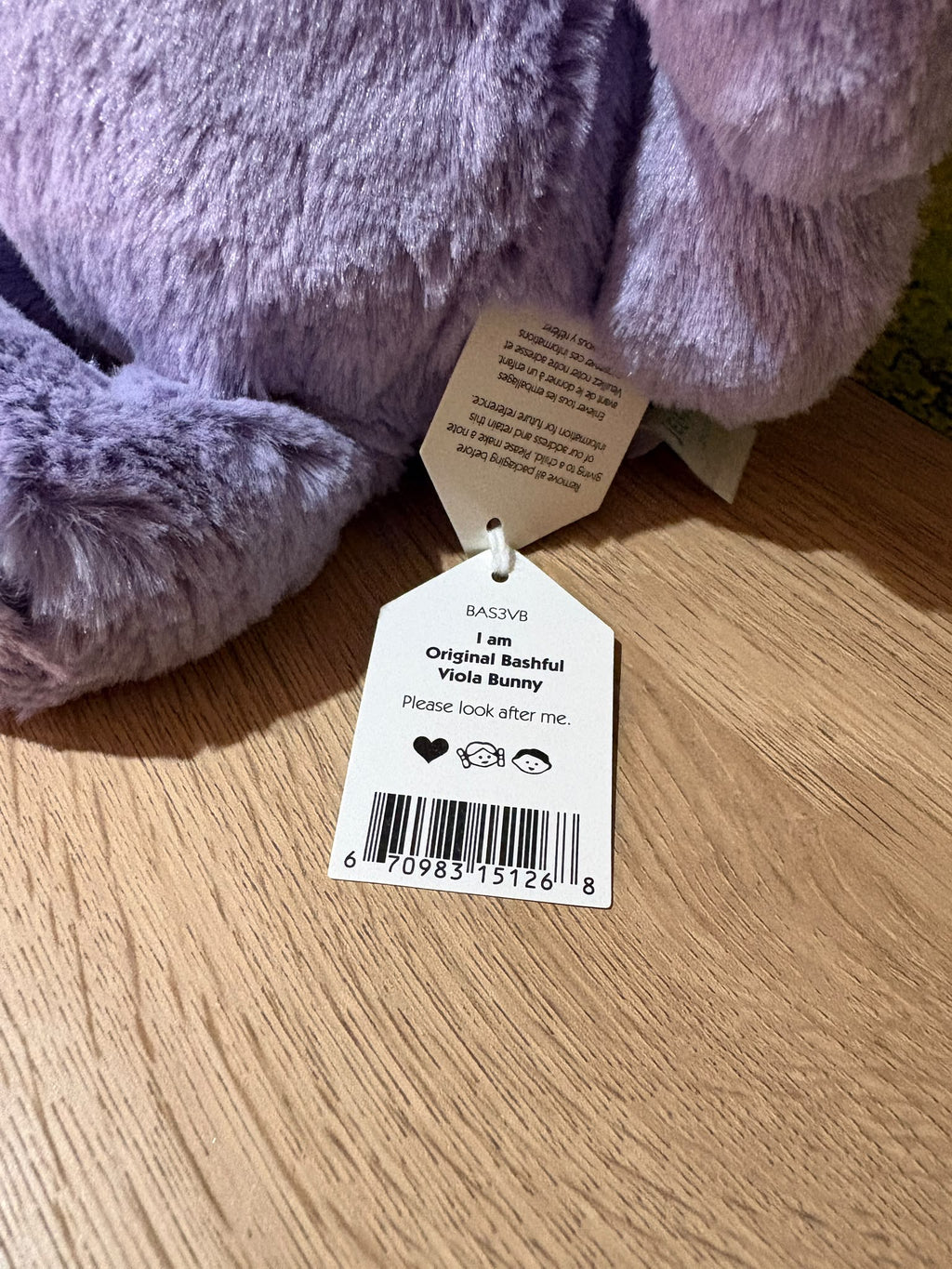 Jellycat Viola Bunny | Medium | OG