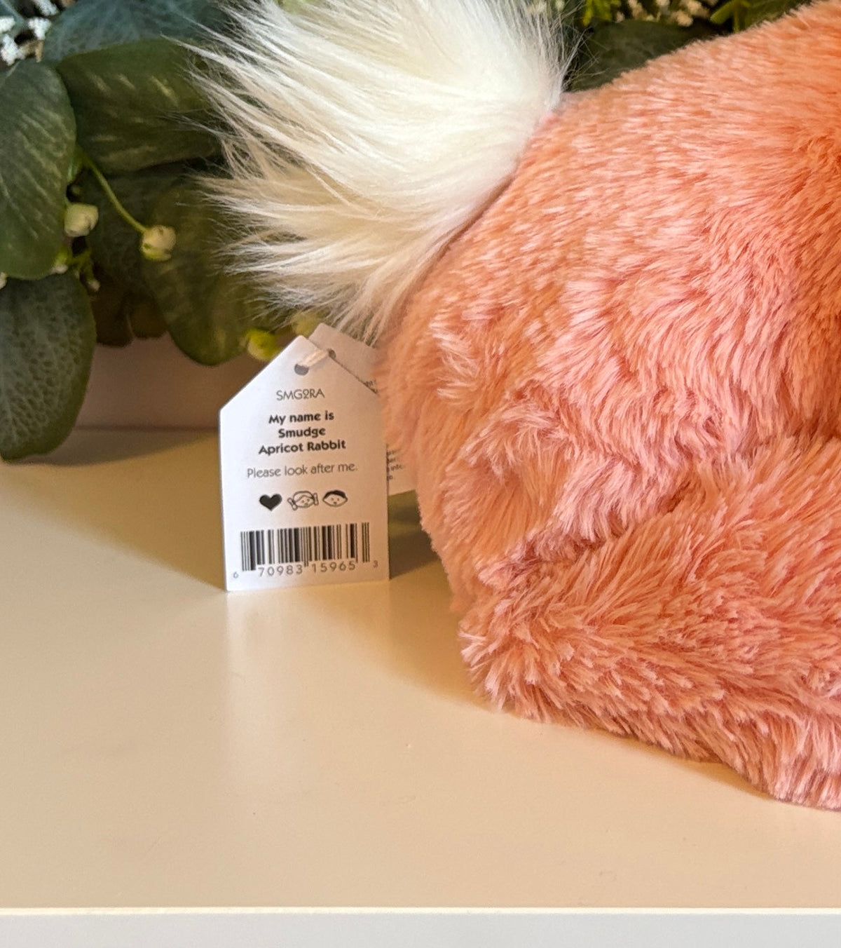 Jellycat Apricot Smudge Rabbit