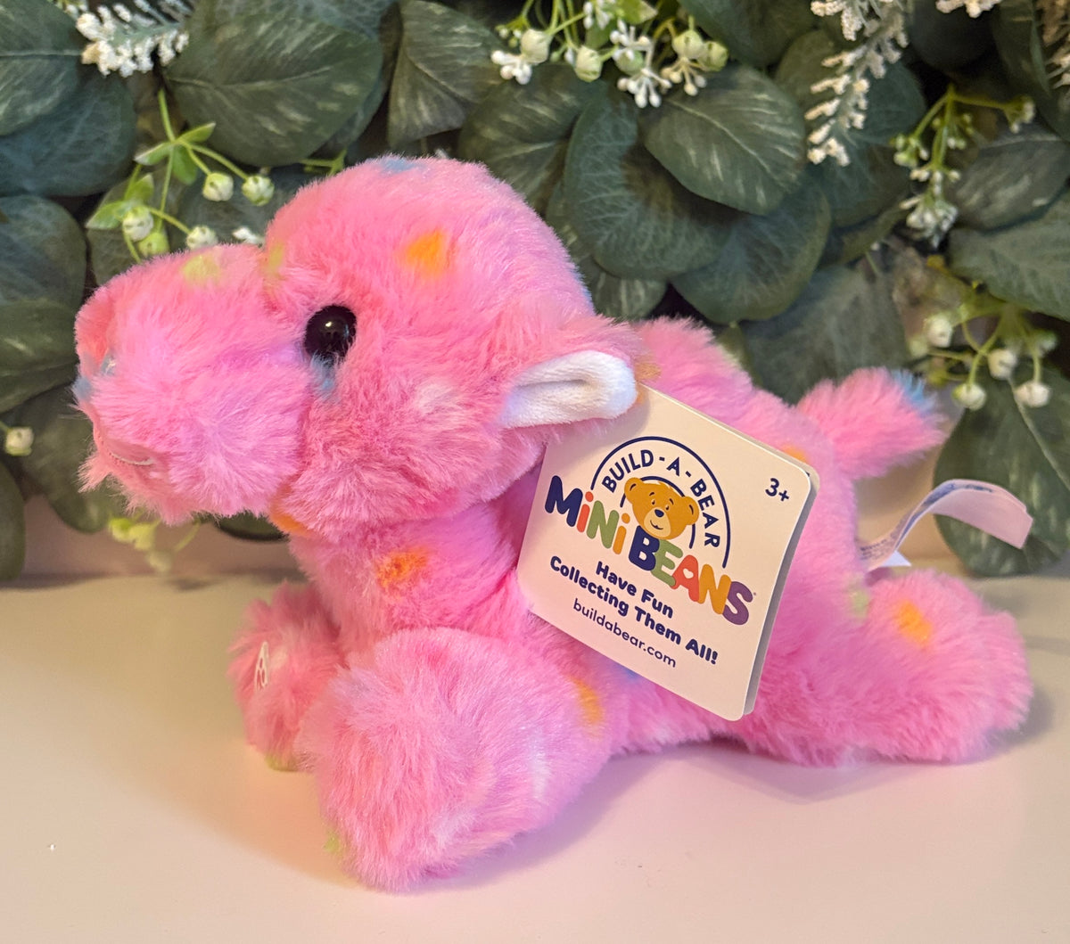 Build a Bear Pink Frosted Animal Cookie Camel | Mini Beans