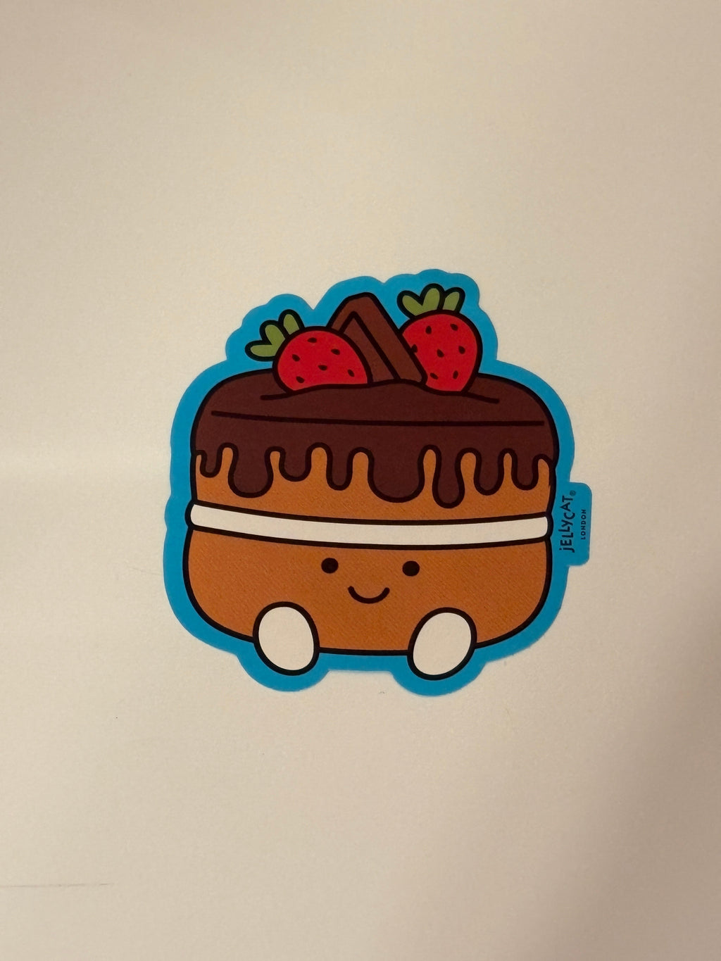 Jellycat Glacy Cake Sticker UK Exclusive