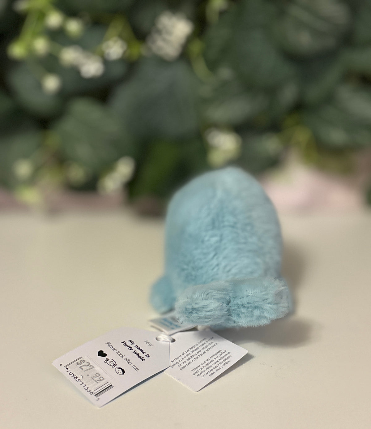 Jellycat Fluffy Whale