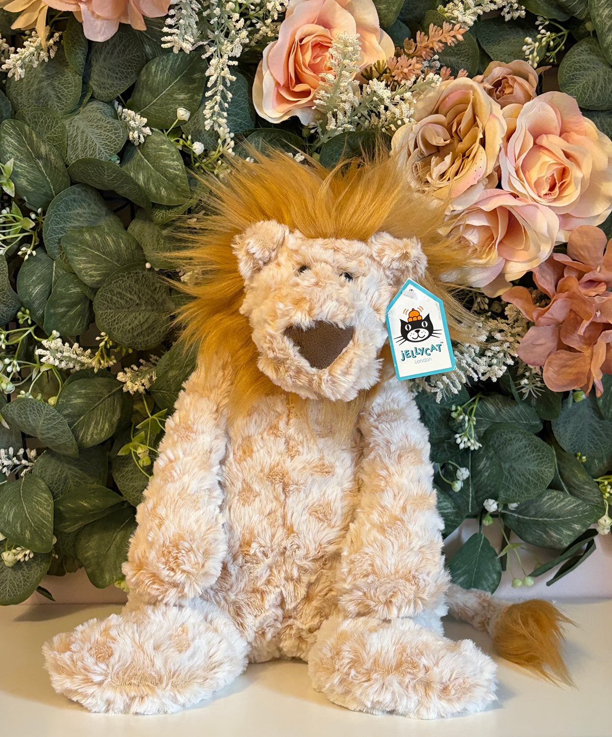 Jellycat Chequer Lion | Vintage | Rare