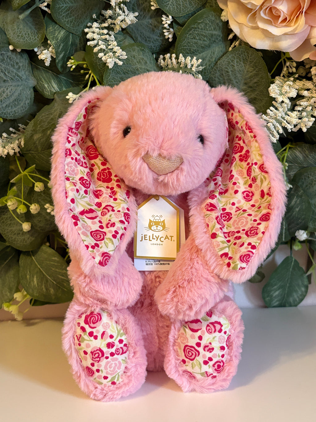 Jellycat Blushkin Blossom Luxe Bunny | OG Shanghai Release