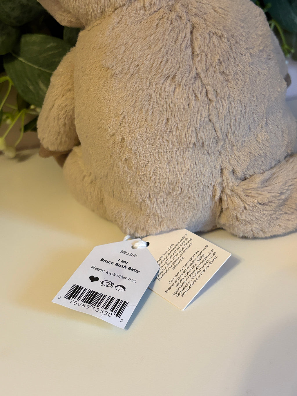 Jellycat Bruce Bush Baby