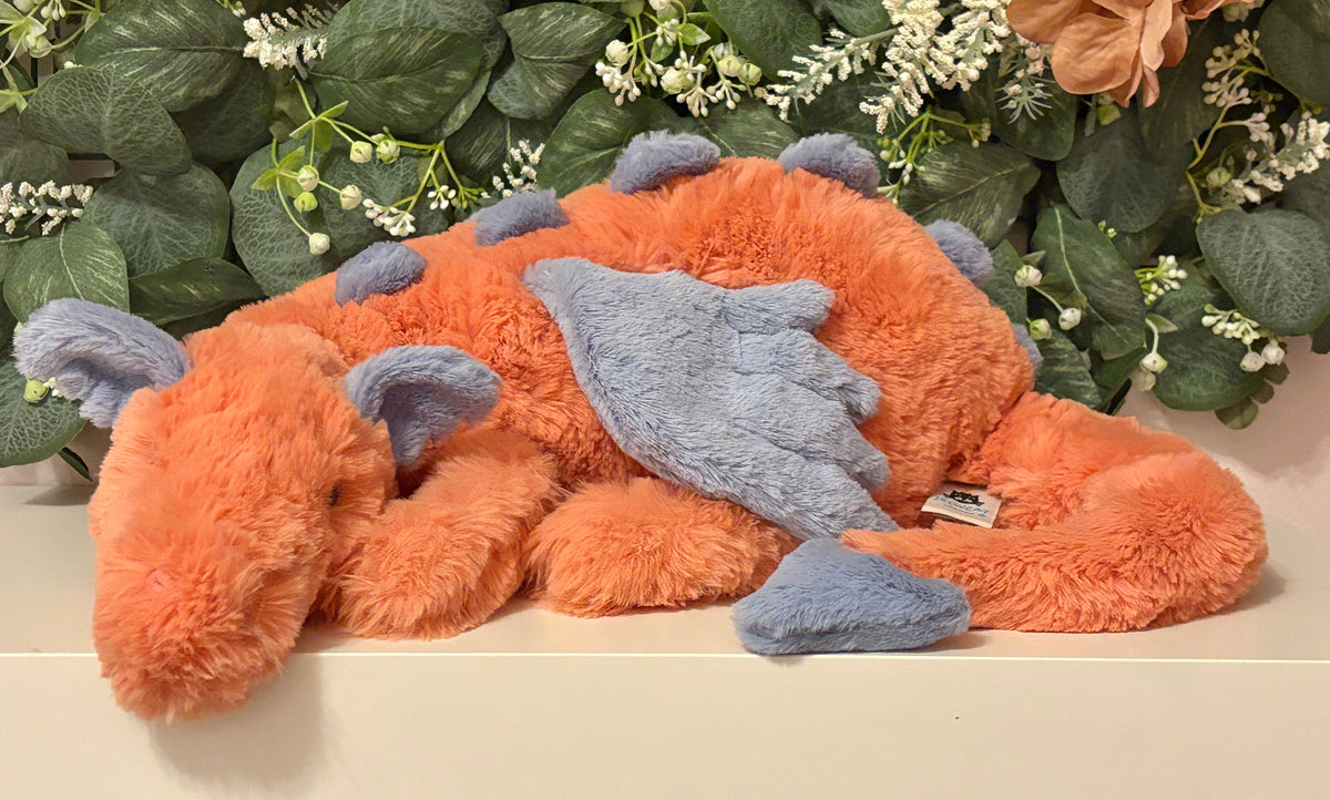 Jellycat Persimmon Dragon | Large