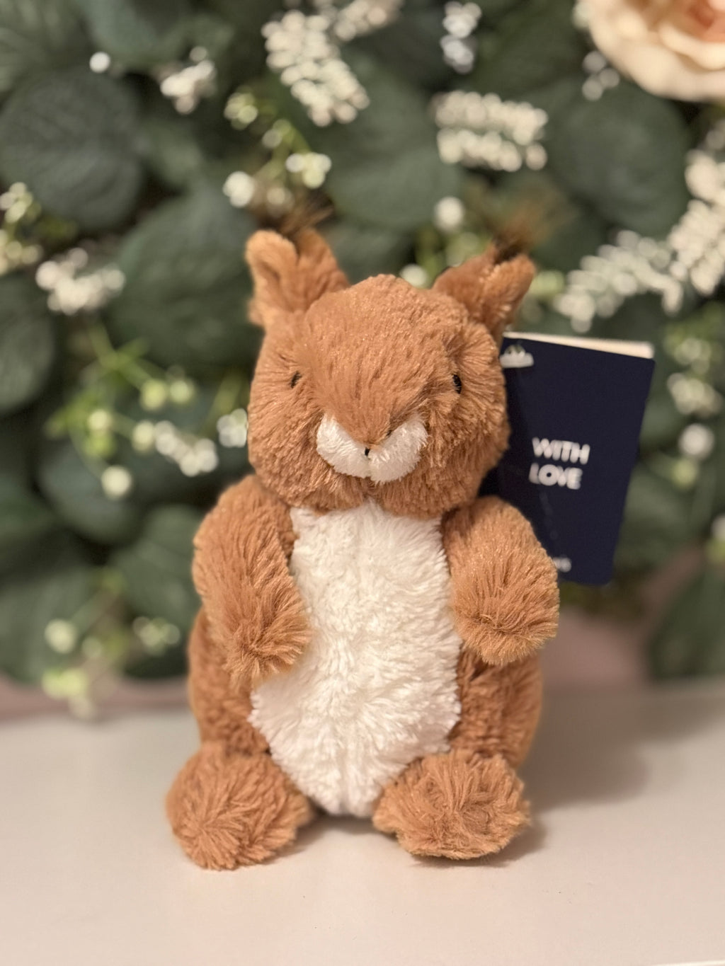 Jellycat x John Lewis Sid Squirrel