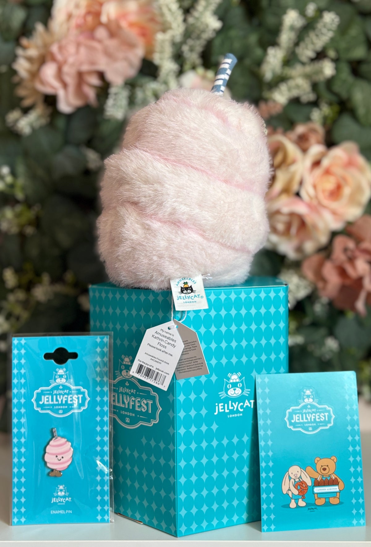 Jellycat Amuseables Kathrin Candy Floss | Berlin Experience Set
