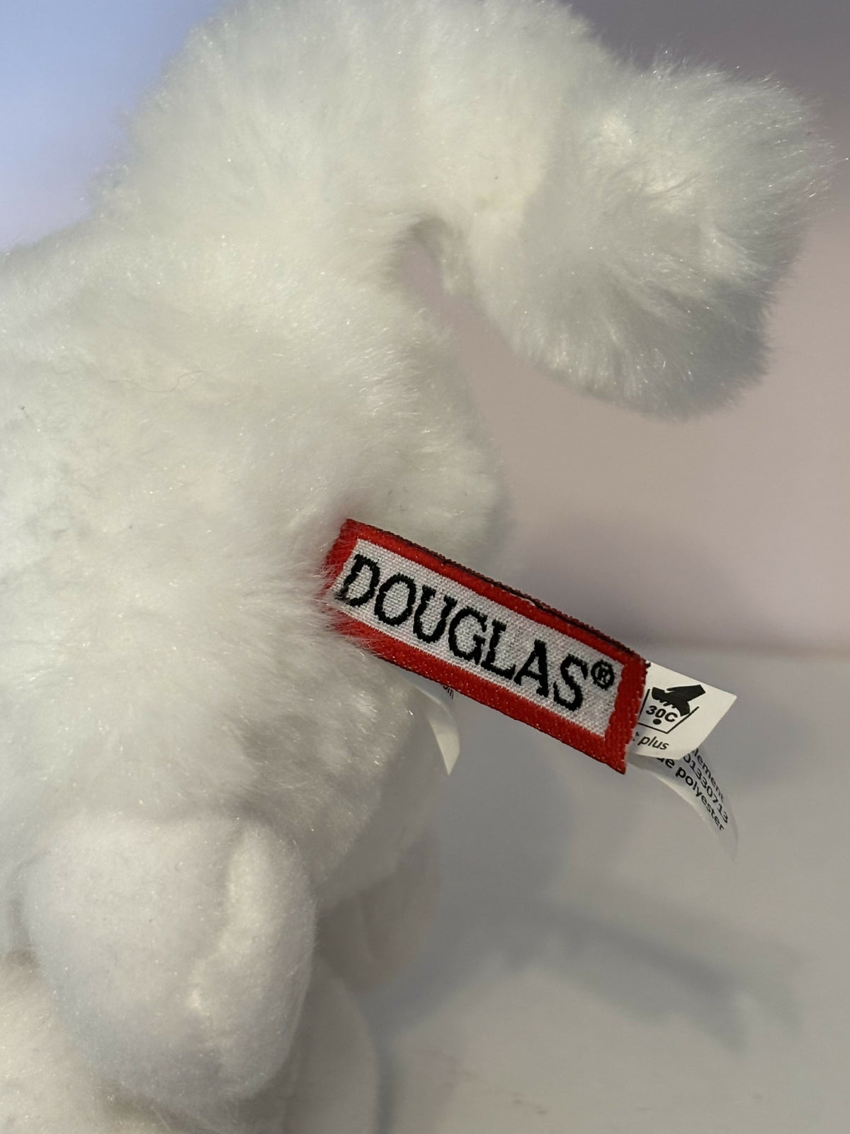 Douglas Cuddle Toys "Duchess" White Princess Cat