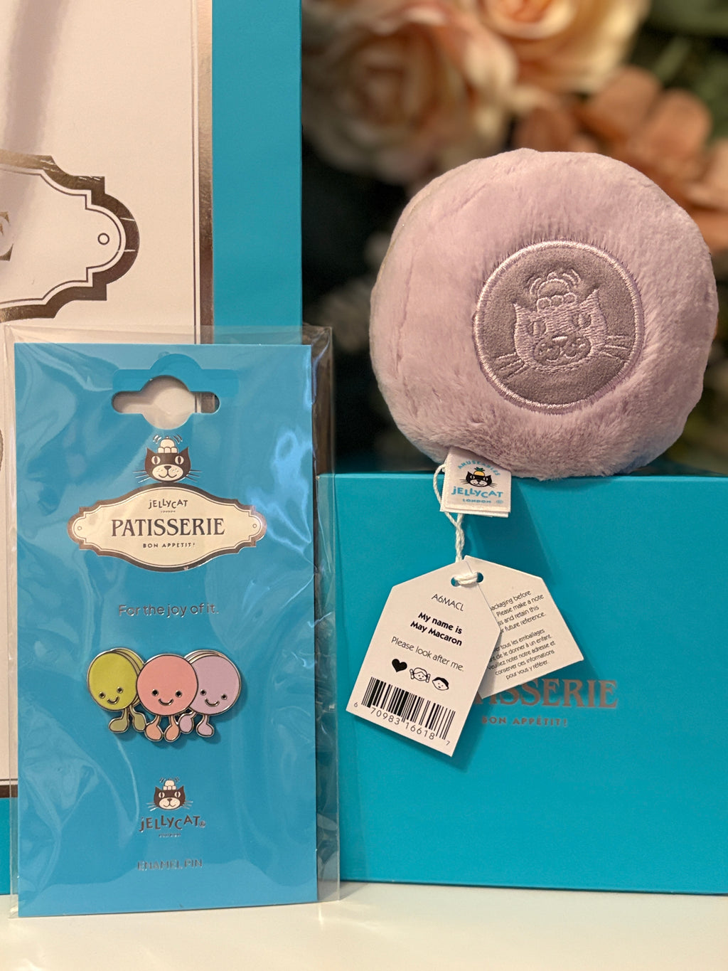 Jellycat May Macaron Set | Original Paris Exclusive