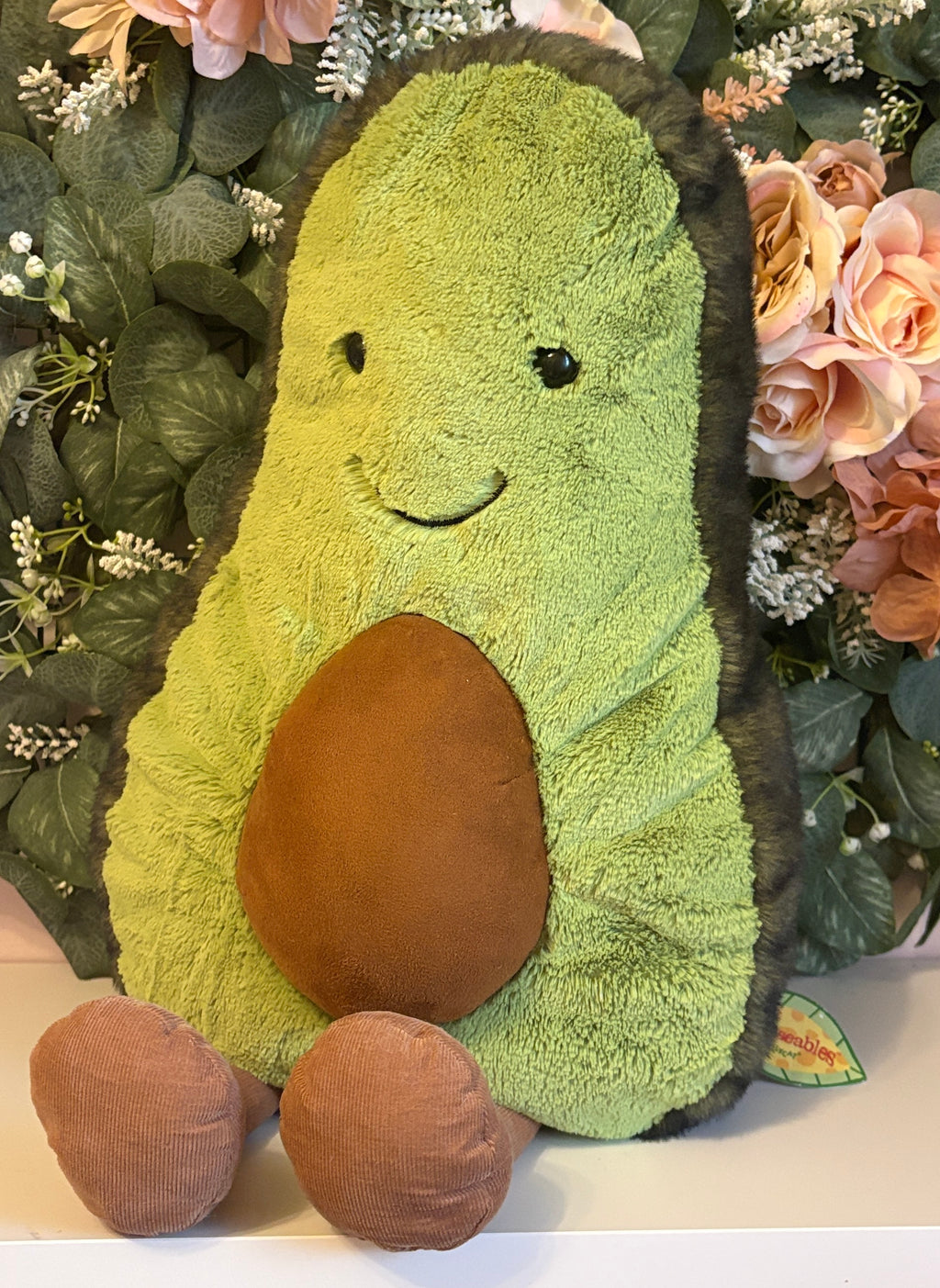 Jellycat Huge Amuseable Avocado | OG TAGS | RARE