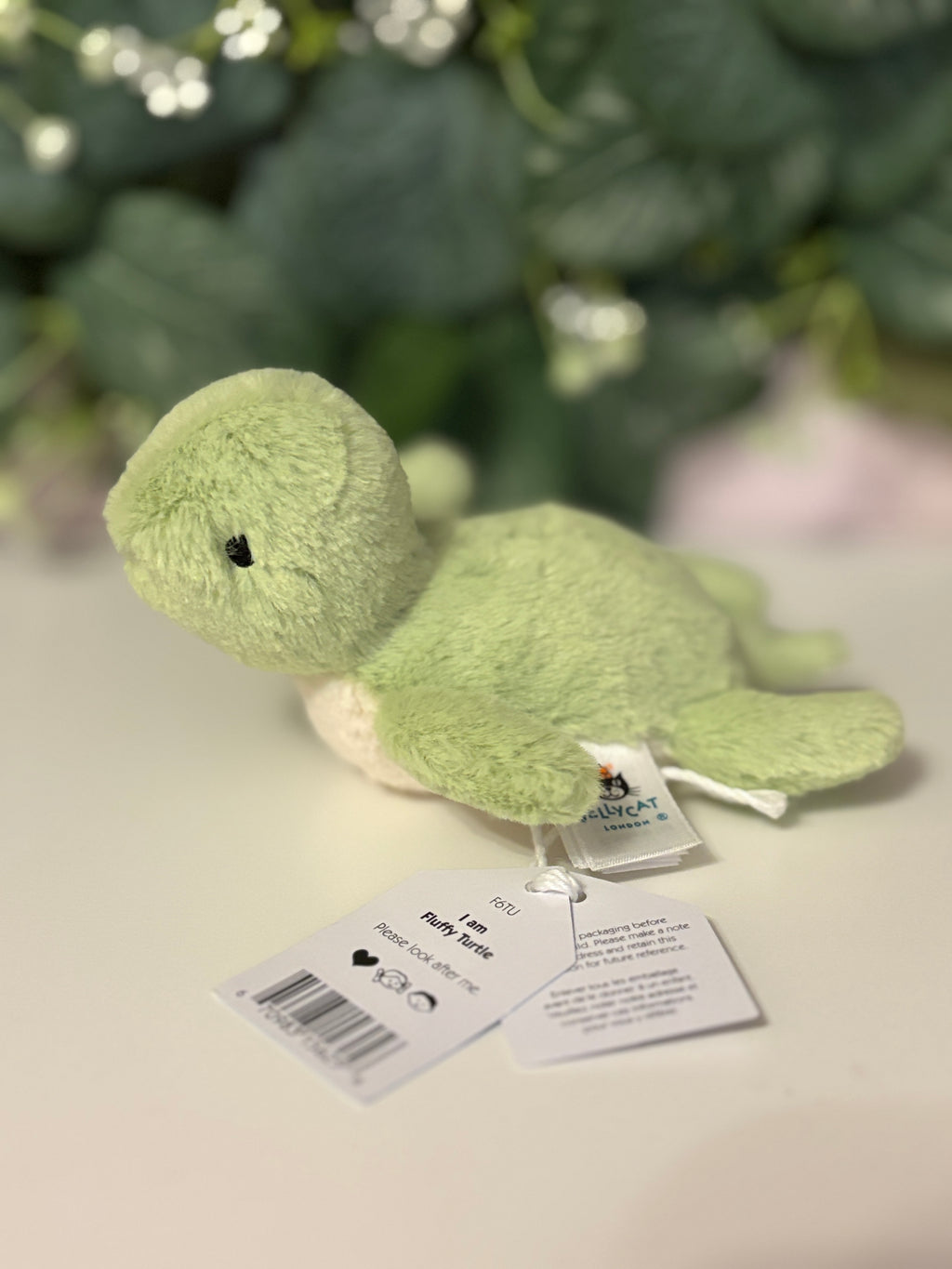 Jellycat Fluffy Turtle
