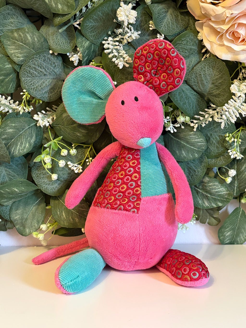 JellyKitten Patchwork Mouse | Vintage 2000s | Rare | Retired
