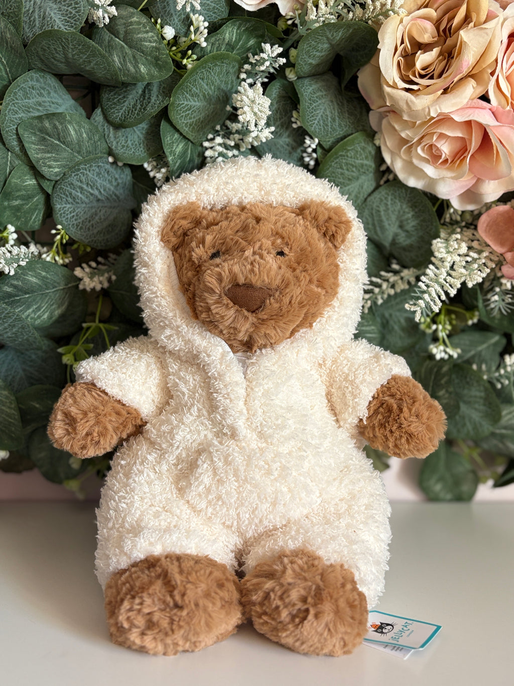 Jellycat Bartholomew Bear All-in-one Outfit