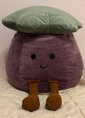 Jellycat Inspired Aubergine stool