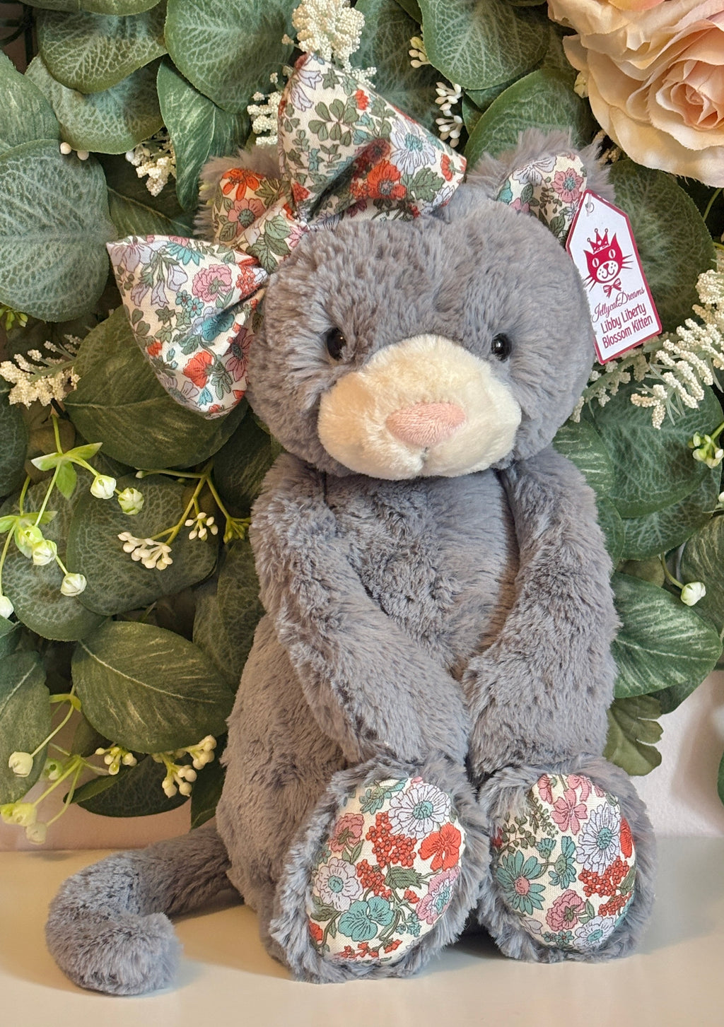 JellycatDreams Libby Liberty Blossom Kitten