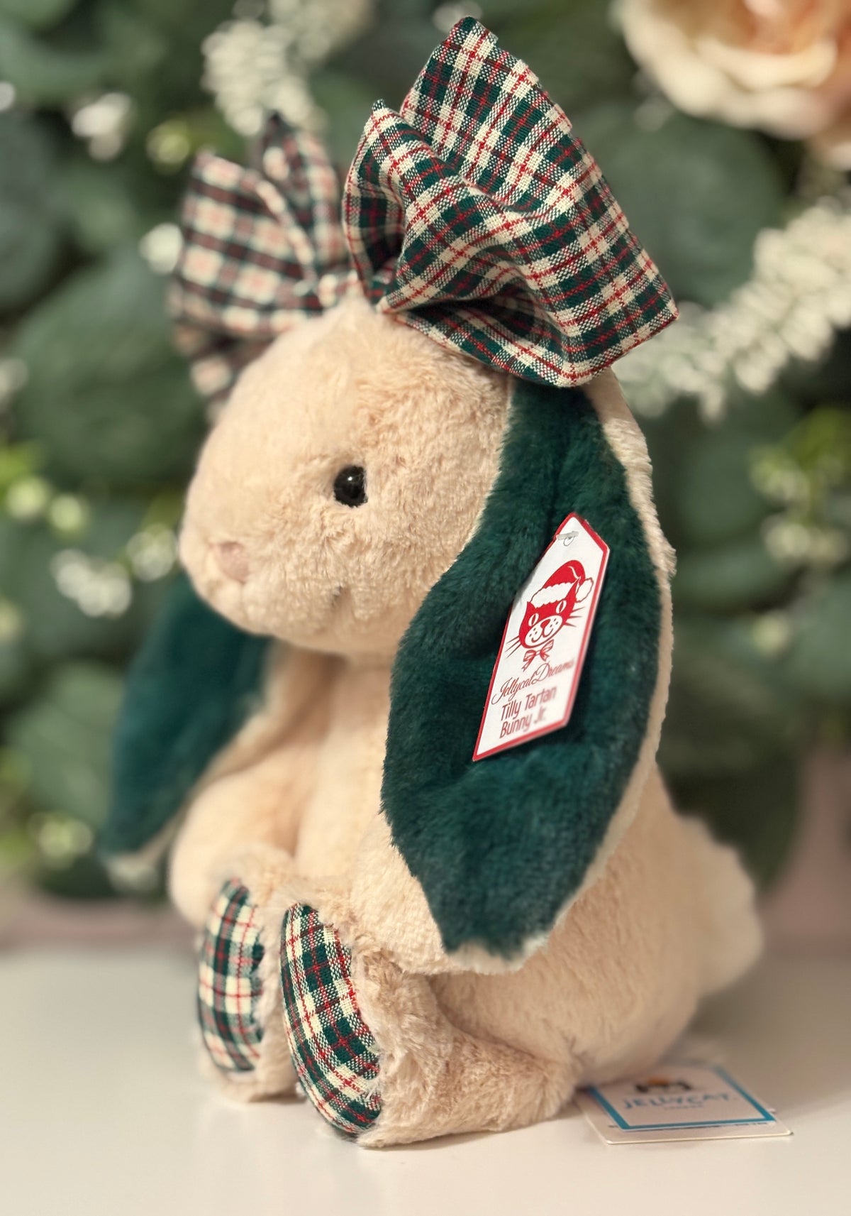 JellycatDreams Tilly Tartan Bunny Jr.