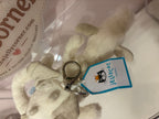 Jellycat Snow Dragon Bag Charm