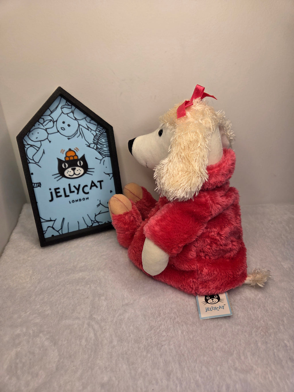 Jellycat Furcoat Poodle | Vintage